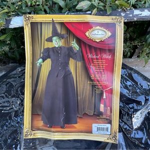 Wicked witch Halloween costume Womens 2XL wizard of Oz